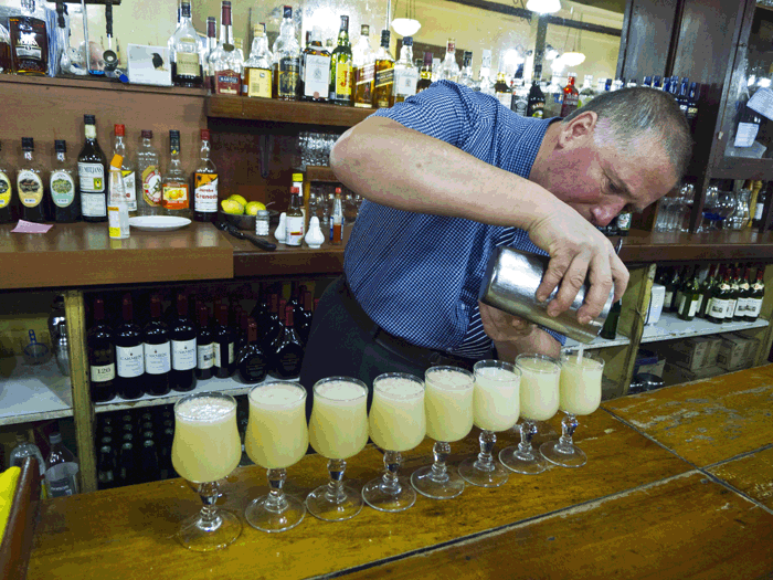 Juan Carlos at Bar Ingles