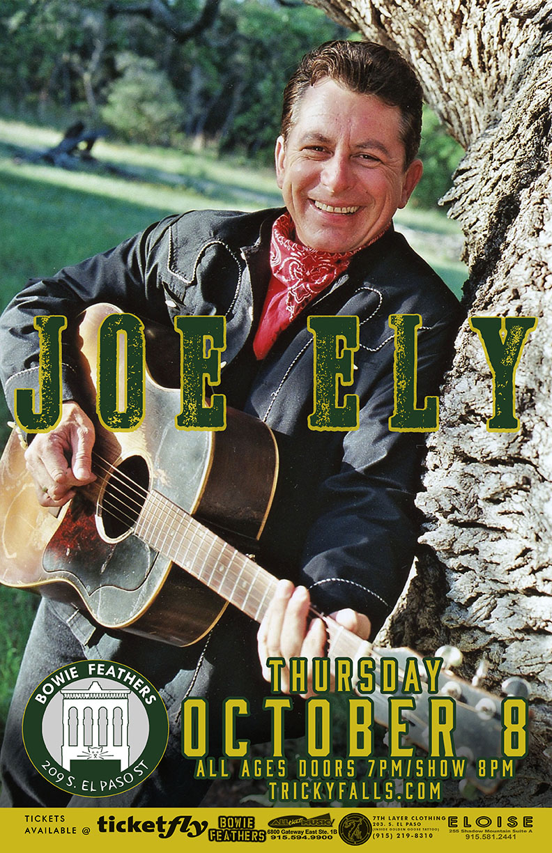 Joe Ely at Bowie Feathers